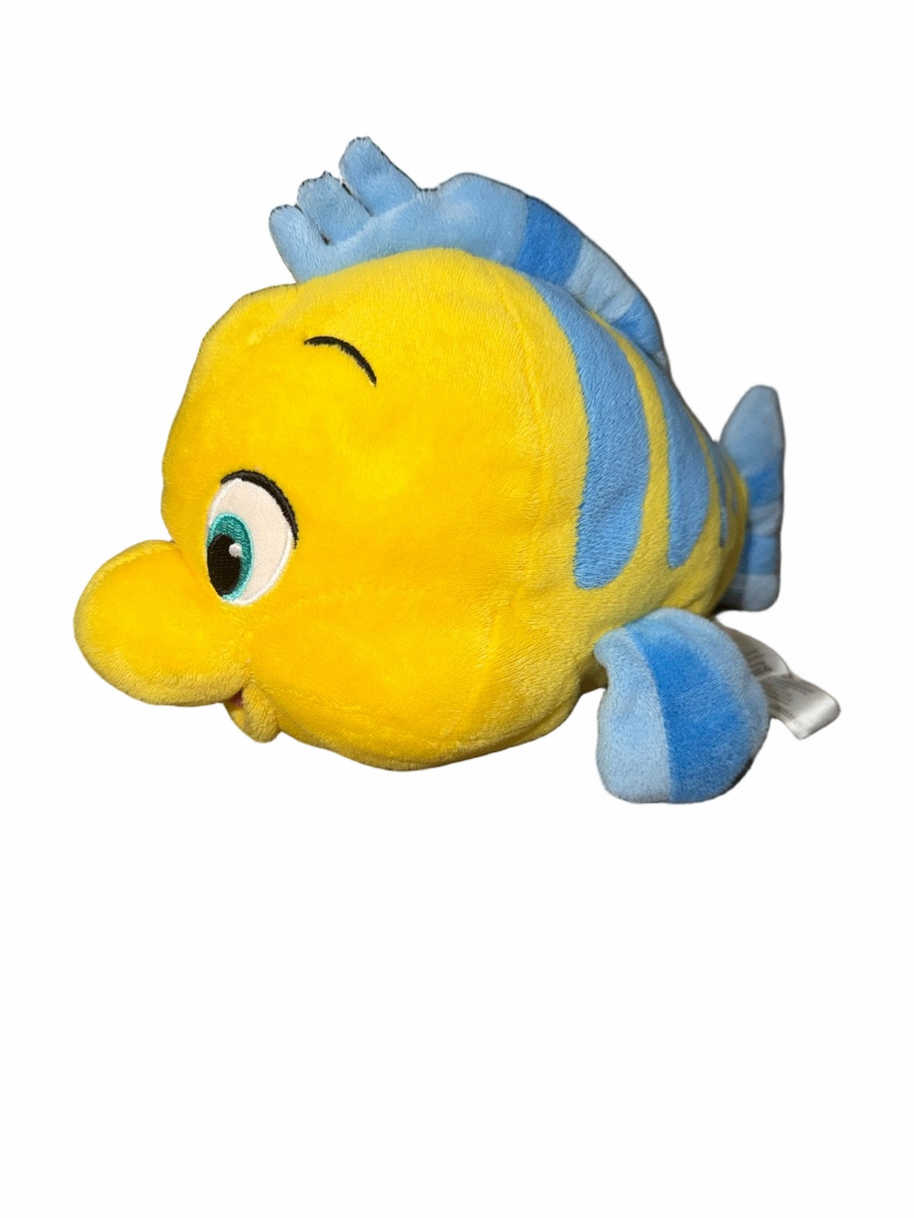 Disney Store Little Mermaid Flounder Plush Stuffed Animal